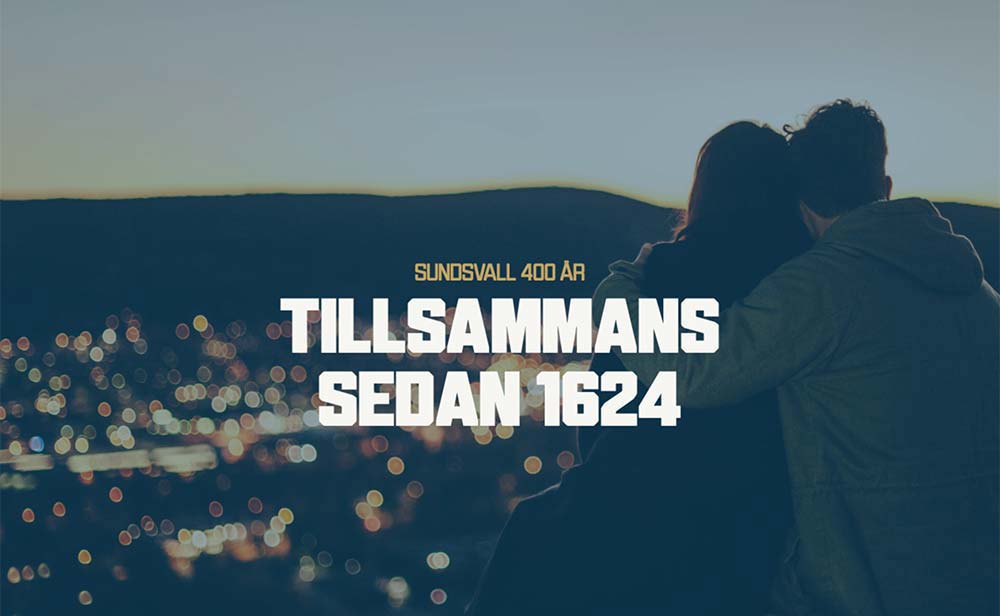 Sundsvall 400 år - Hemsida